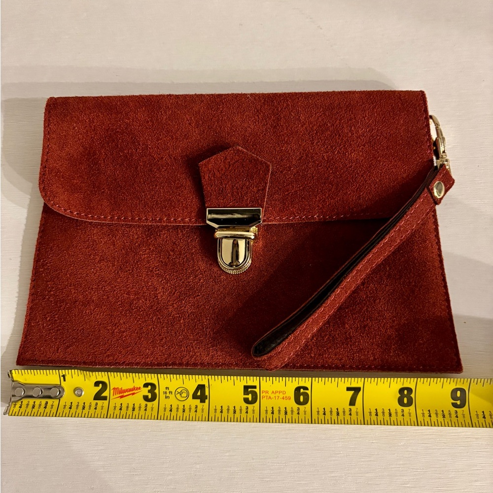 Suede Bag - Rust - image 4